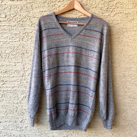 The Virgin Poets Society, Anthro | V- Neck Sweater - Picture 1 of 5